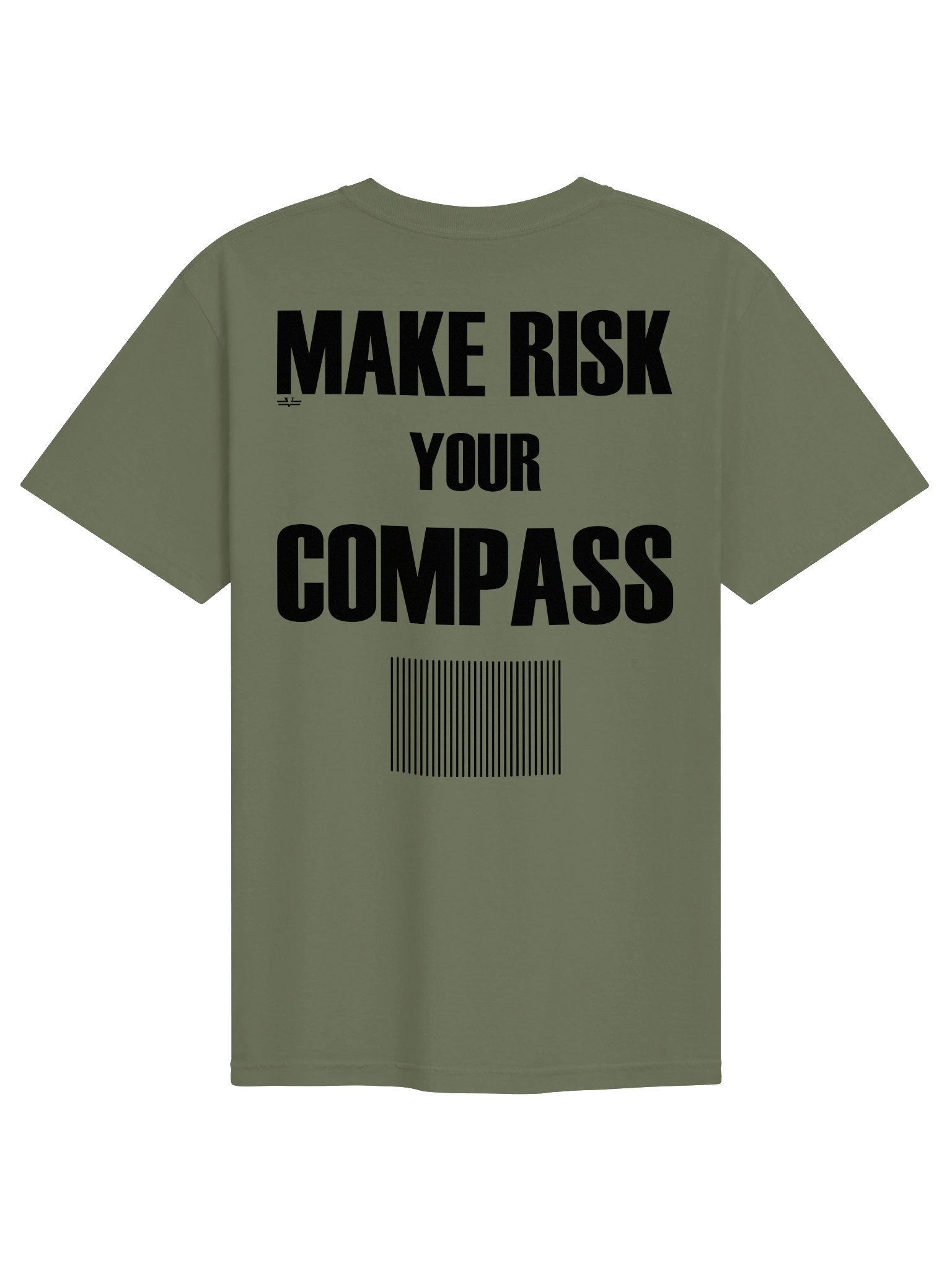 The "Make Risk Your Compass" Signature Unisex Tee product image (2)