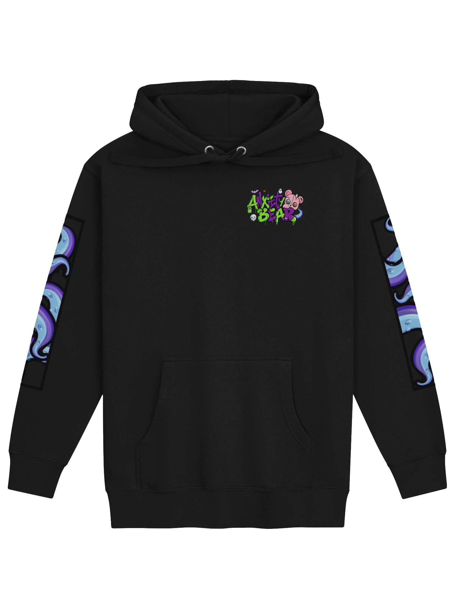 Anxiety Bear Hoodie as Bearthulu product image (5)