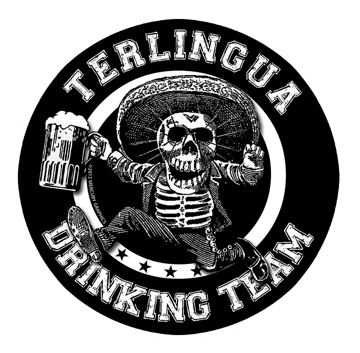 Terlingua Drinking Team Vinyl Sticker product image (2)