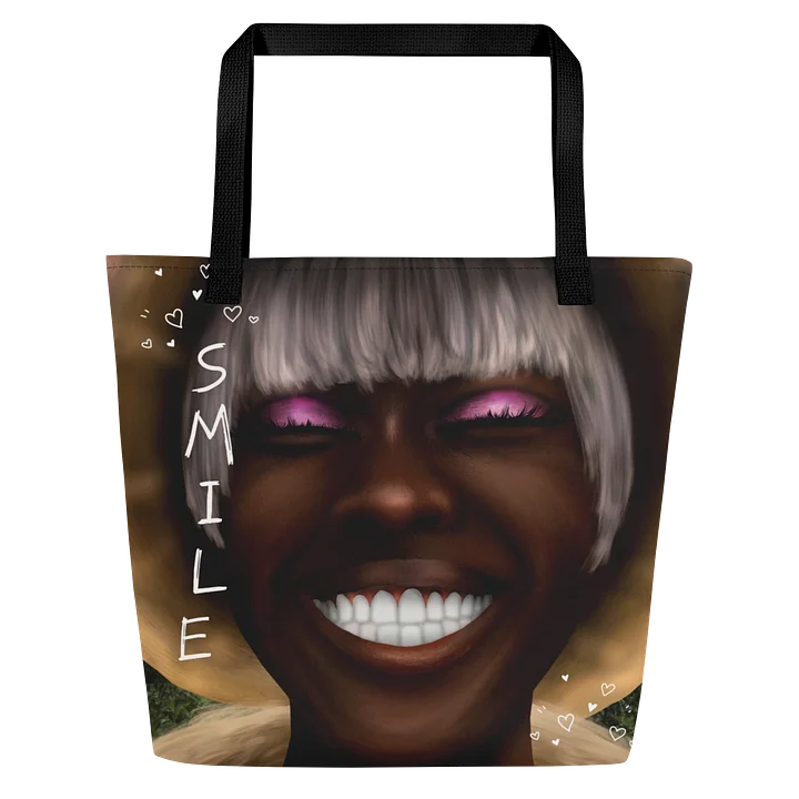 SMILE All-Over Tote Bag product image (2)