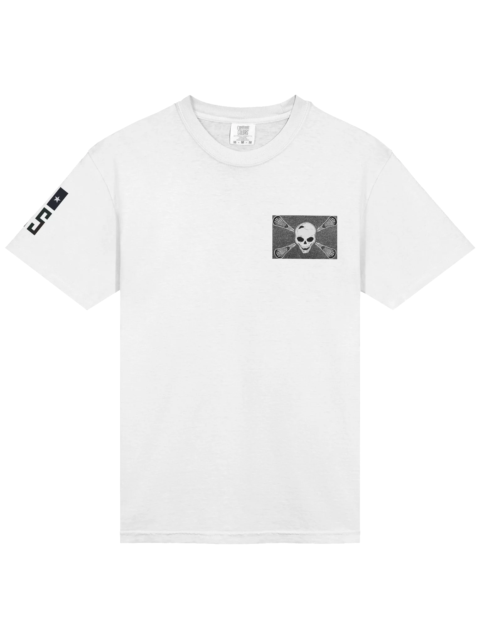 Haute Stick Skull Crossbones T-Shirt product image (3)