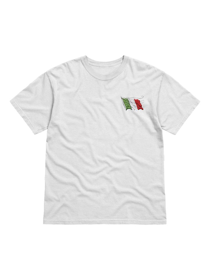Italy flag Line Art Design T-Shirt product image (1)