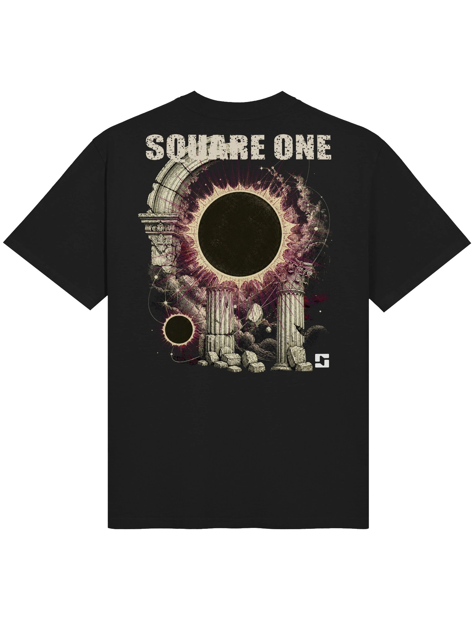 Square One Eclipse 01 Oversized Faded Tee product image (3)