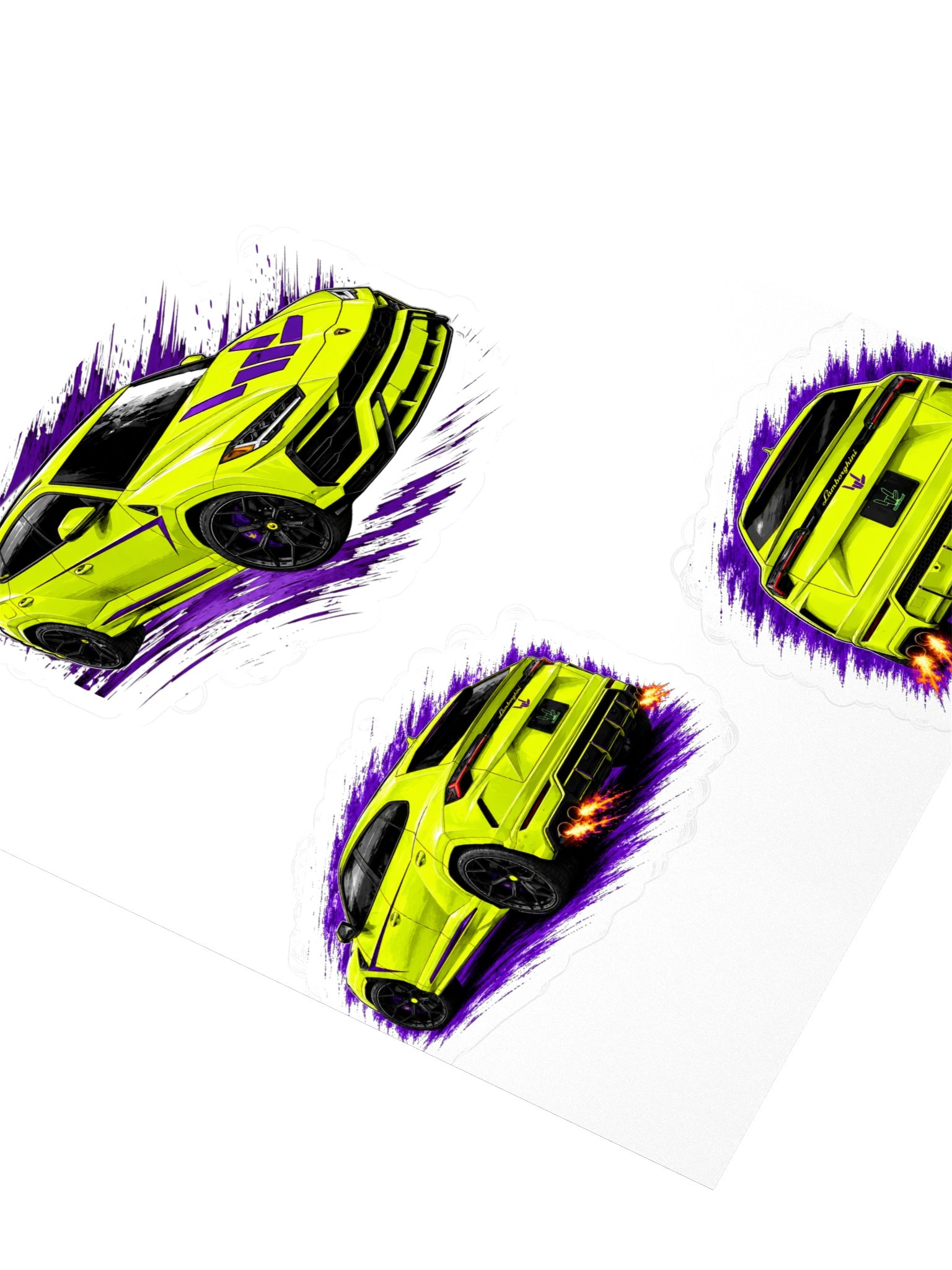 LAMBO TRUCK! Sticker Sheet product image (3)