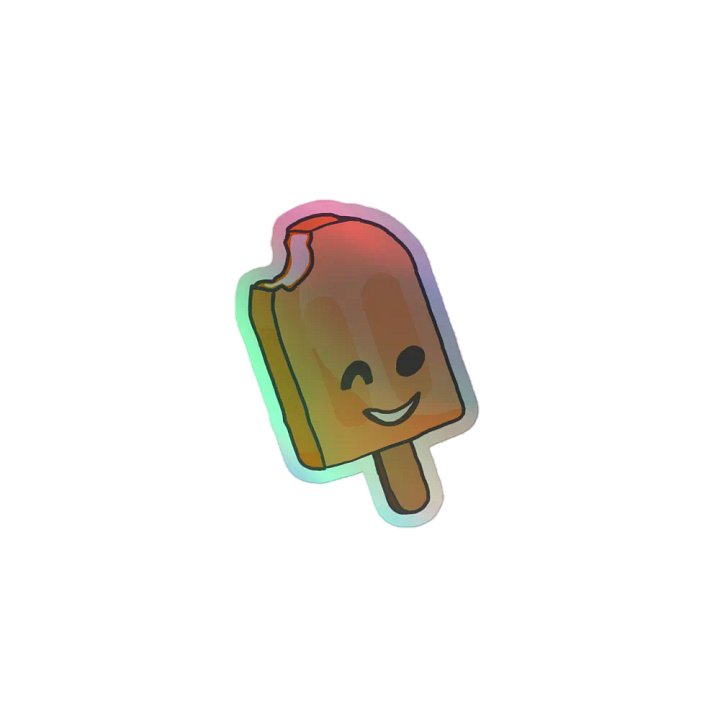 Holographic Popcicle Sticker product image (1)