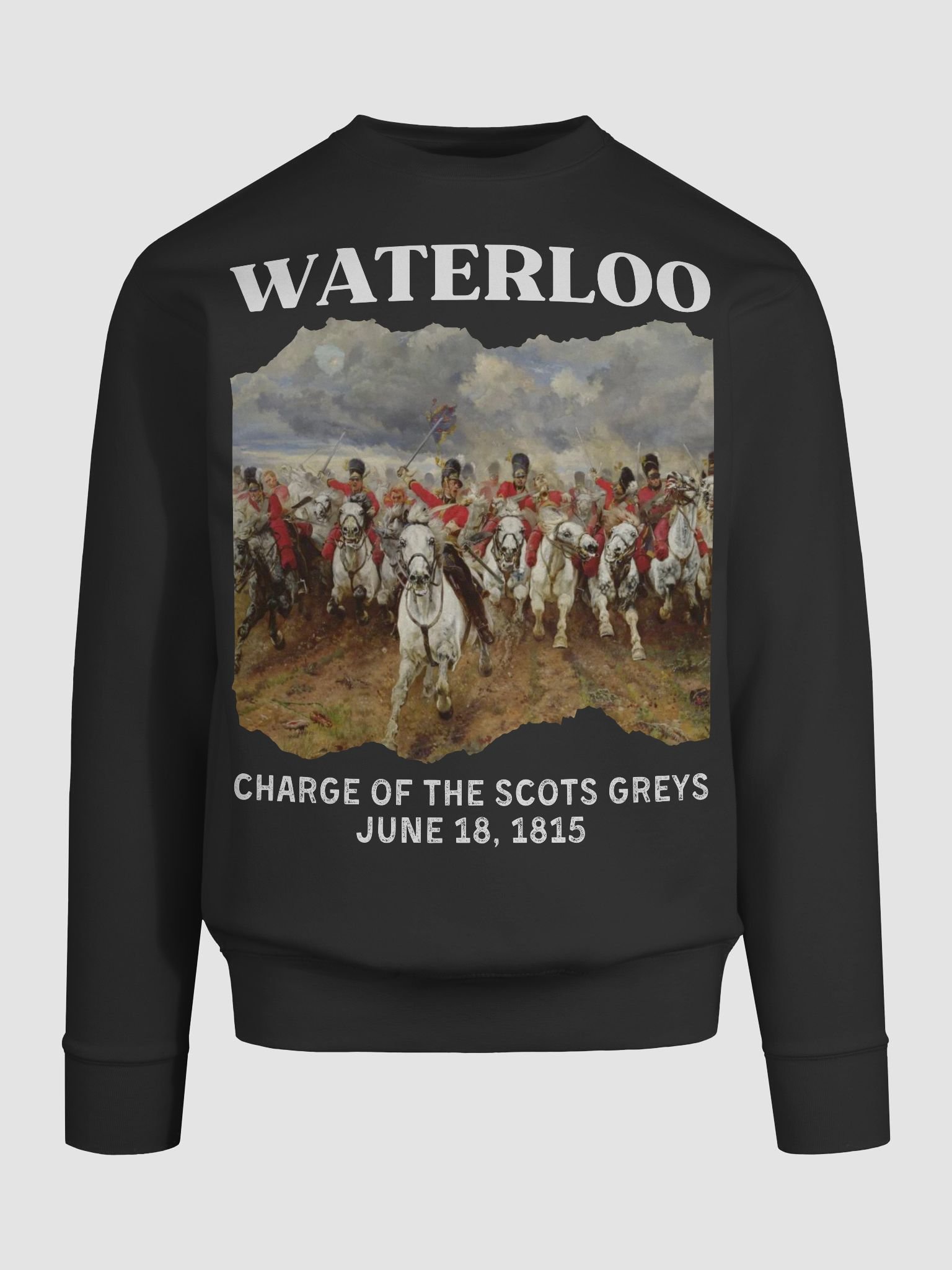 Waterloo - Charge of the Scots Greys Sweatshirt product image (43)