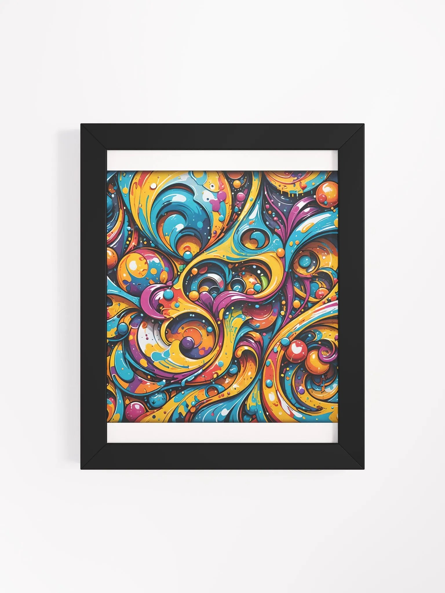 Vibrant Matte Poster in Ayous Wood Frame product image (4)