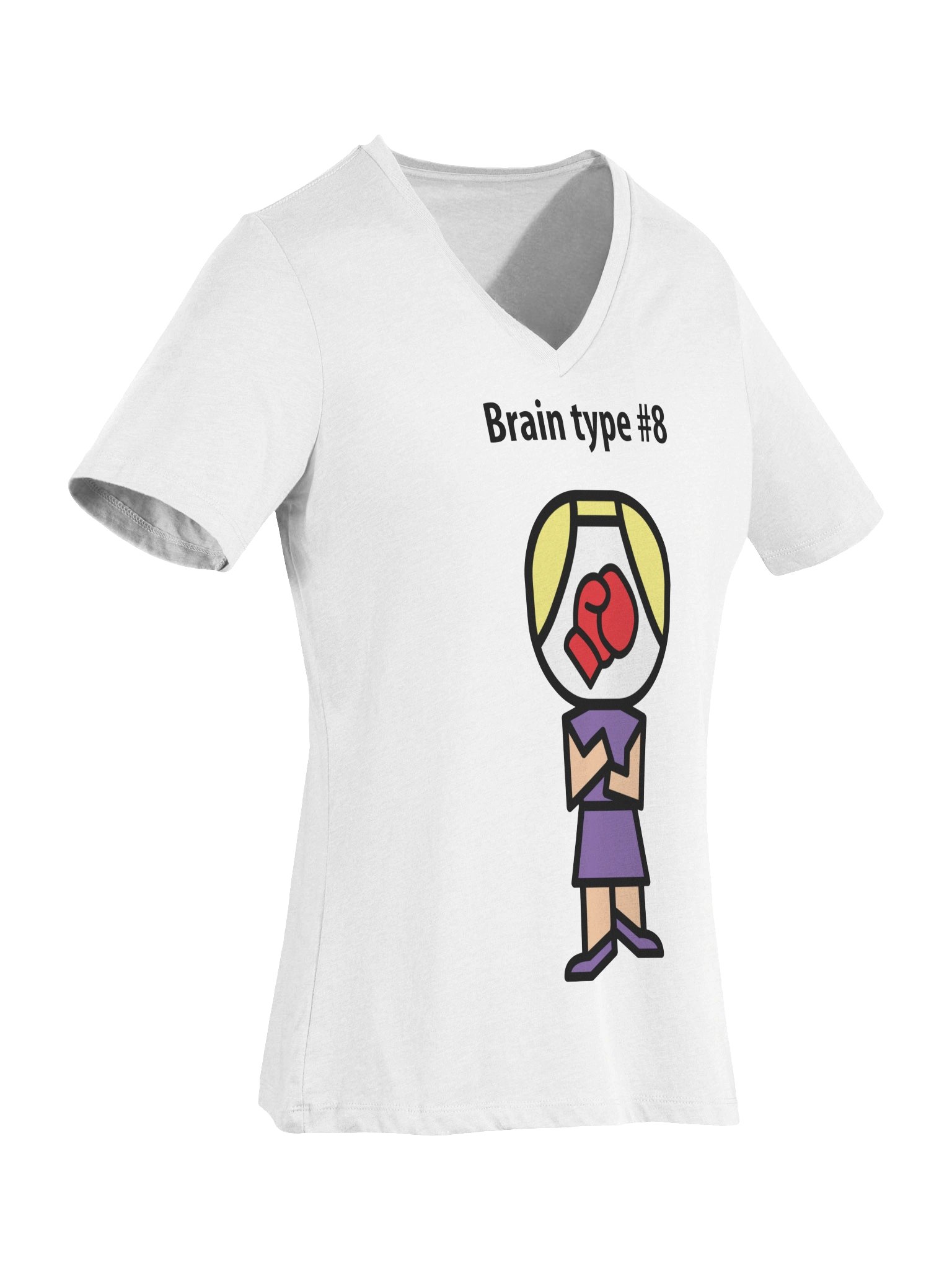 Women's t-shirt for brain type #8 product image (7)
