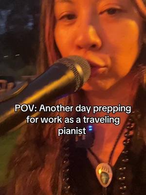 Another day prepping as a traveling pianist #pianist 