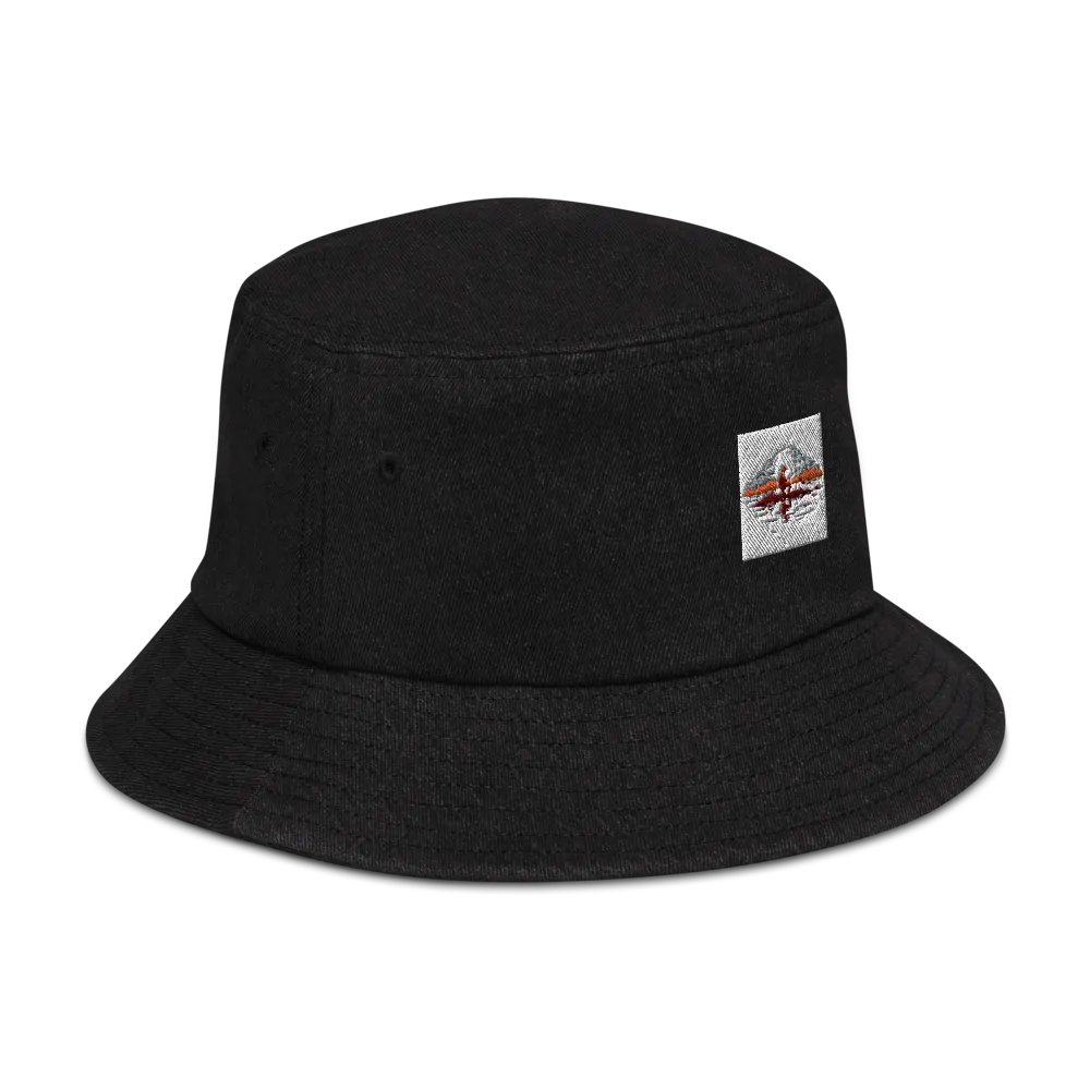 Fishing Denim Bucket Hat product image (3)