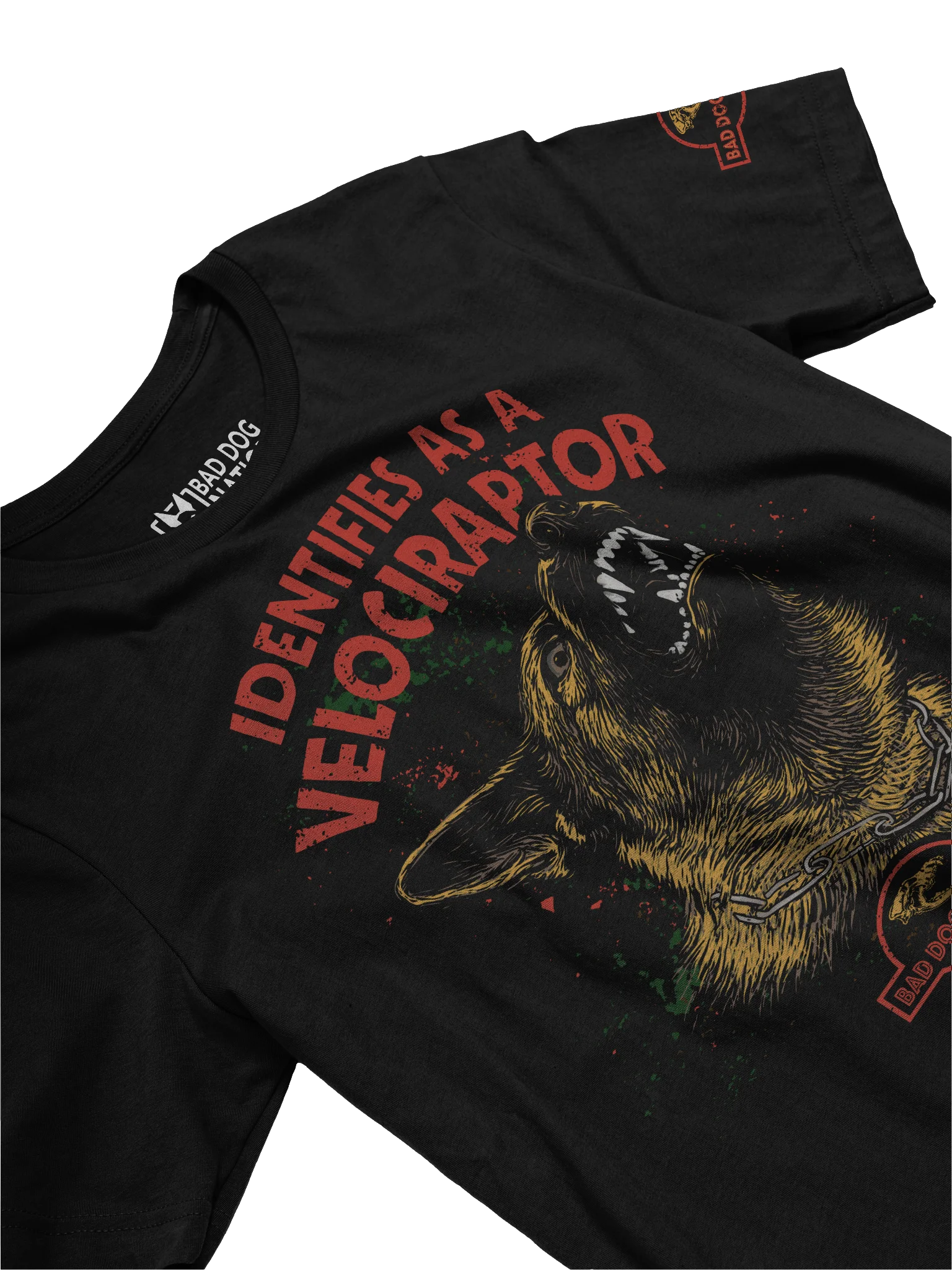 Identifies as a velociraptor - PREMIUM ADULT UNISEX T-SHIRT product image (4)