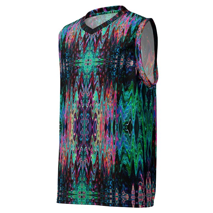 Radiant Resonance Fracture Recycled Unisex Sweatshirt product image (1)