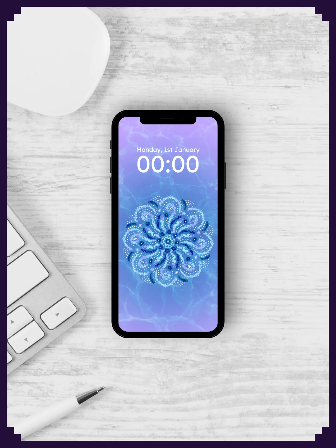 ⭐⭐⭐🆓 5 Mandala Energy Phone Wallpapers product image (2)