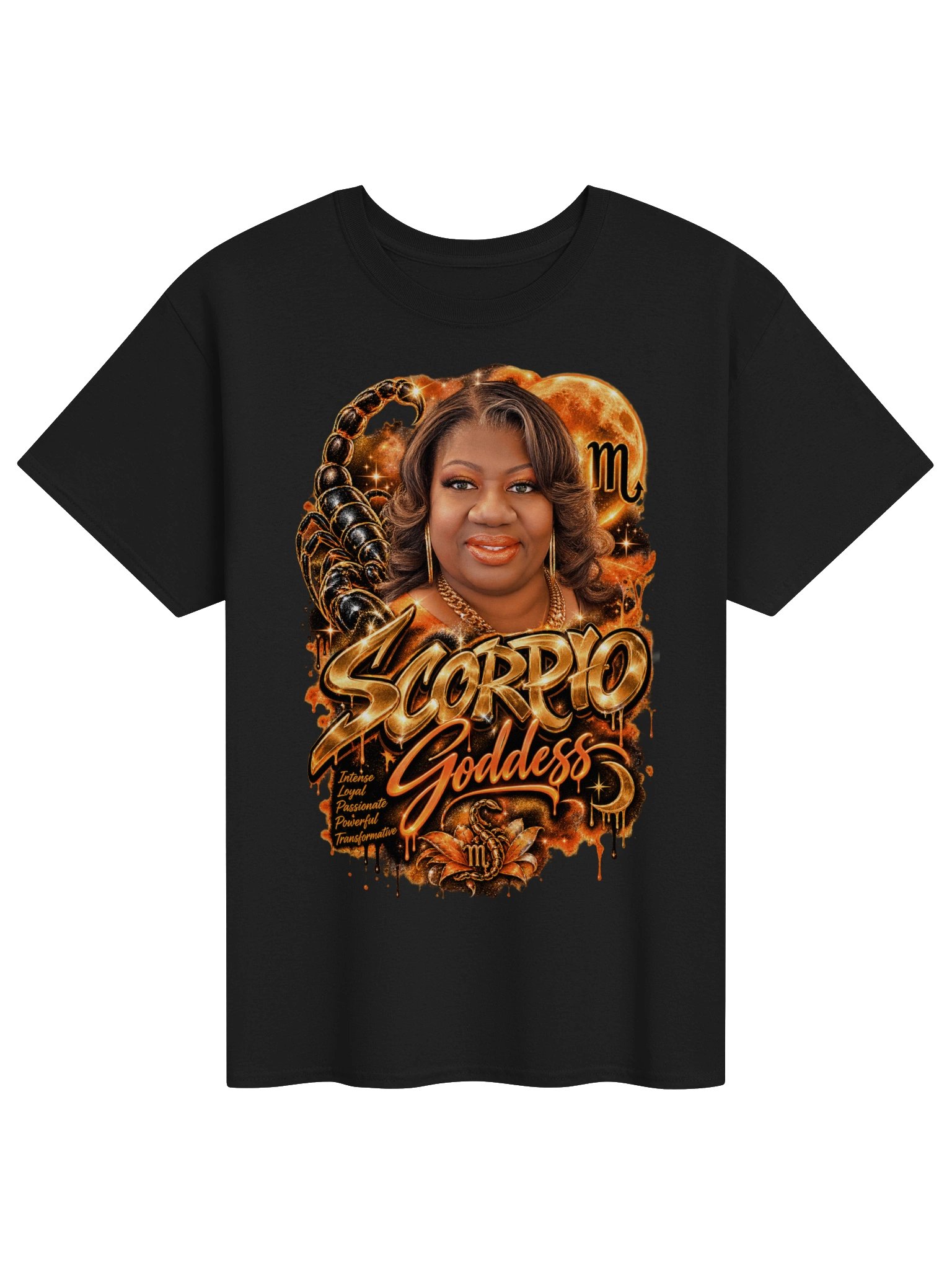 Scorpio Goddess Zodiac Tee product image (1)