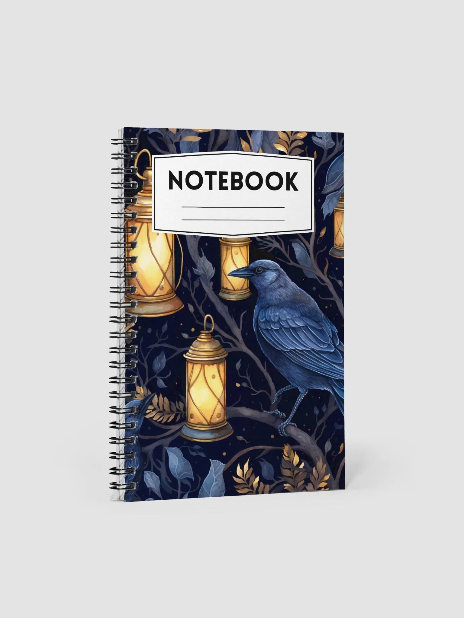 Shadowed Secrets: Cryptic Notebook product image (1)