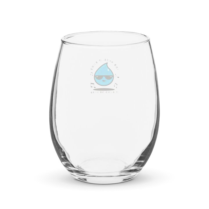 And When It Rains Wine Glass product image (2)