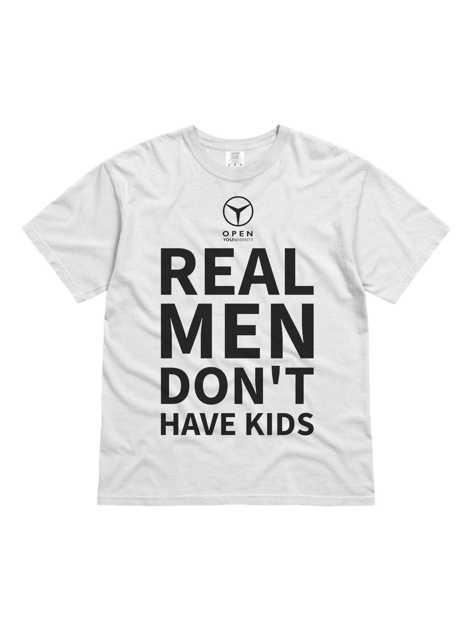REAL MEN DON'T HAVE KIDS - White Version product image (3)