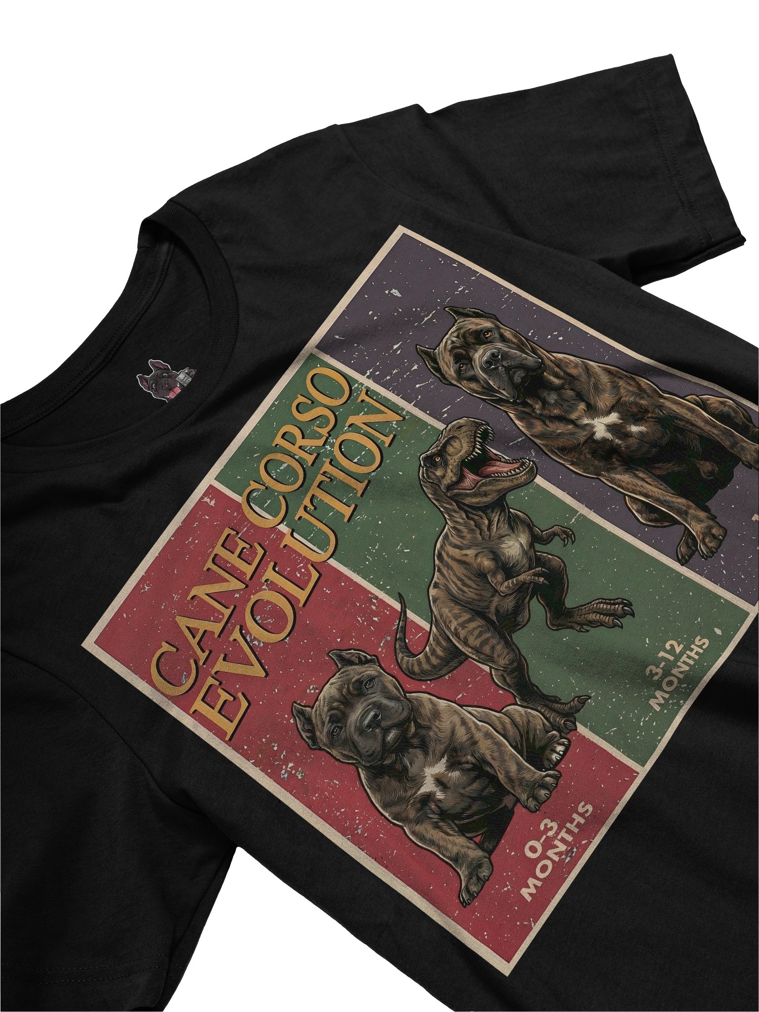 Cane Corso Evolution T-Rex Phase T-Shirt product image (3)
