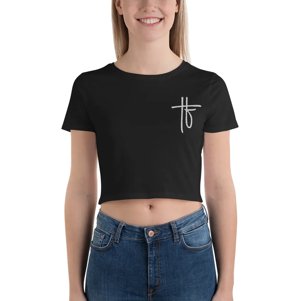 TF Embroidered Bella+Canvas Women's Crop Tee product image (6)