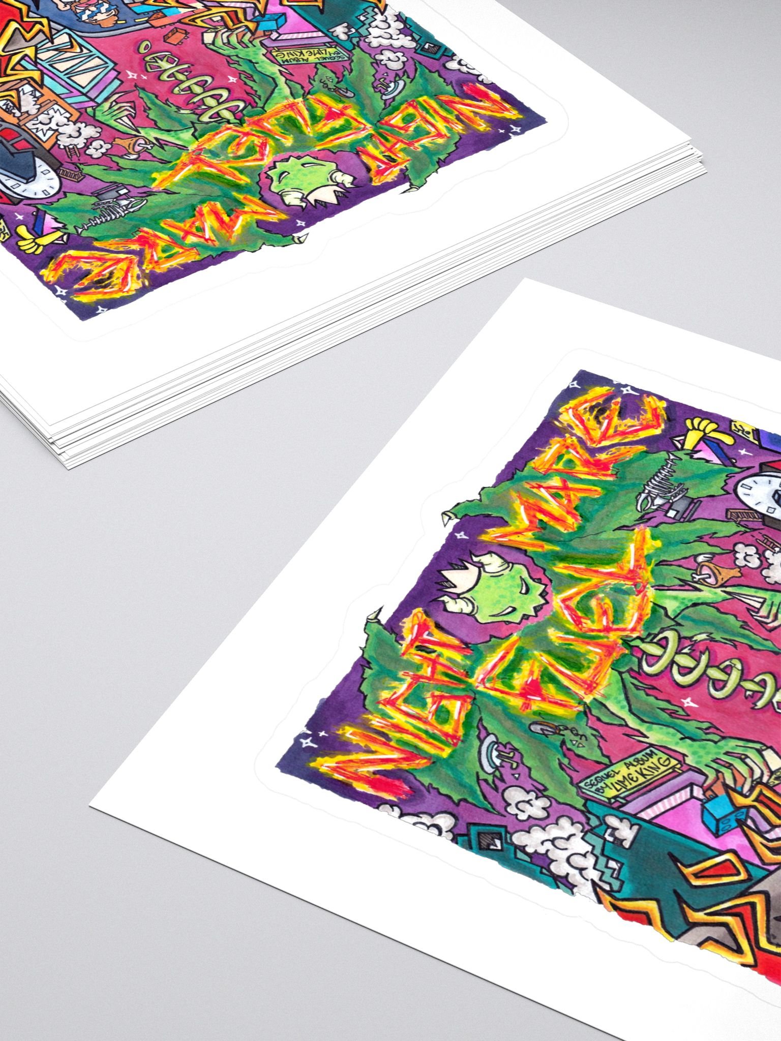 Nightmare Fuel Cover Sticker product image (4)