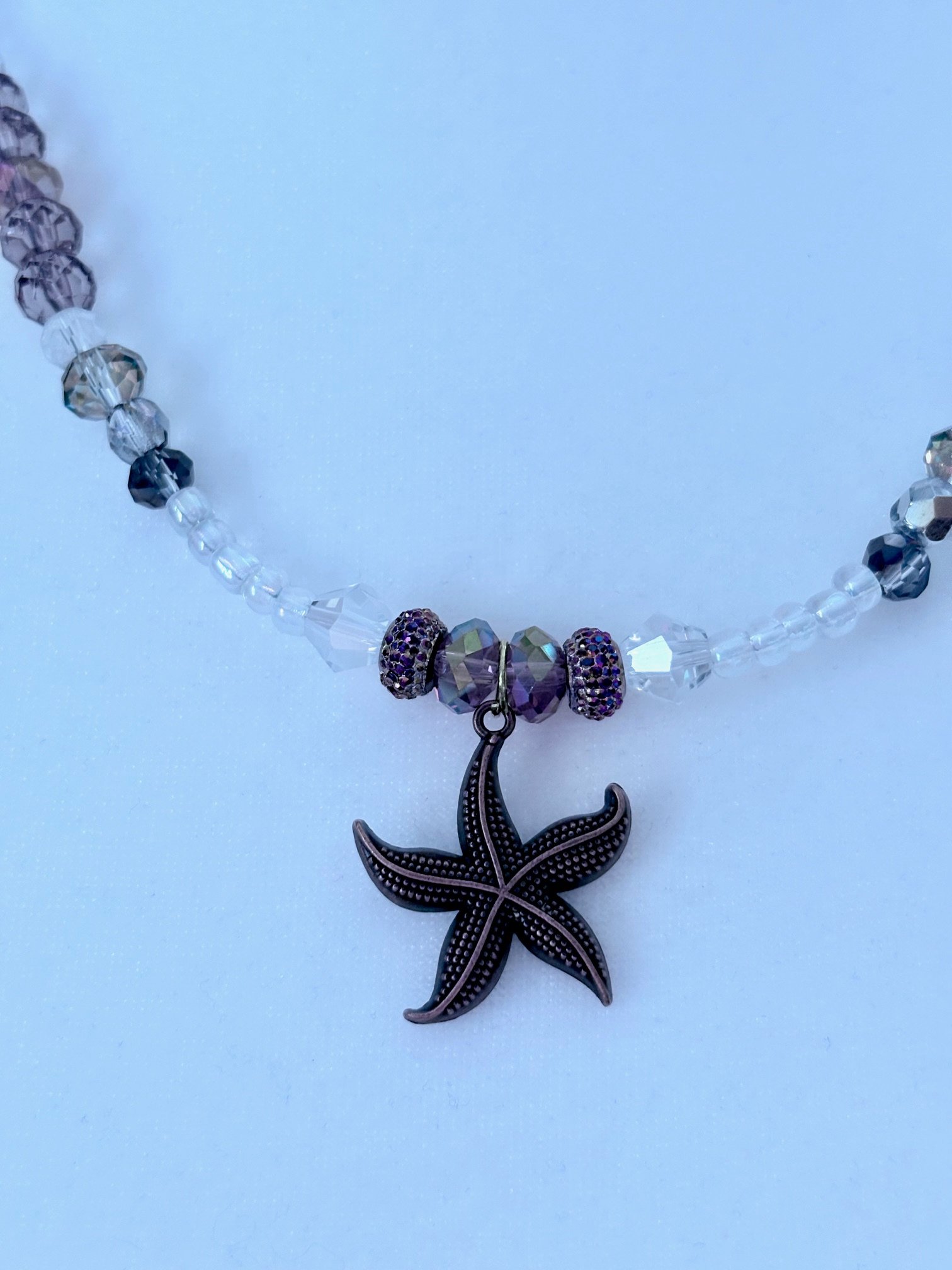 MFD-00134 | Copper Tone | Seaside Radiance | Starfish Pendant Necklace by Monique Faella Designs™ product image (3)