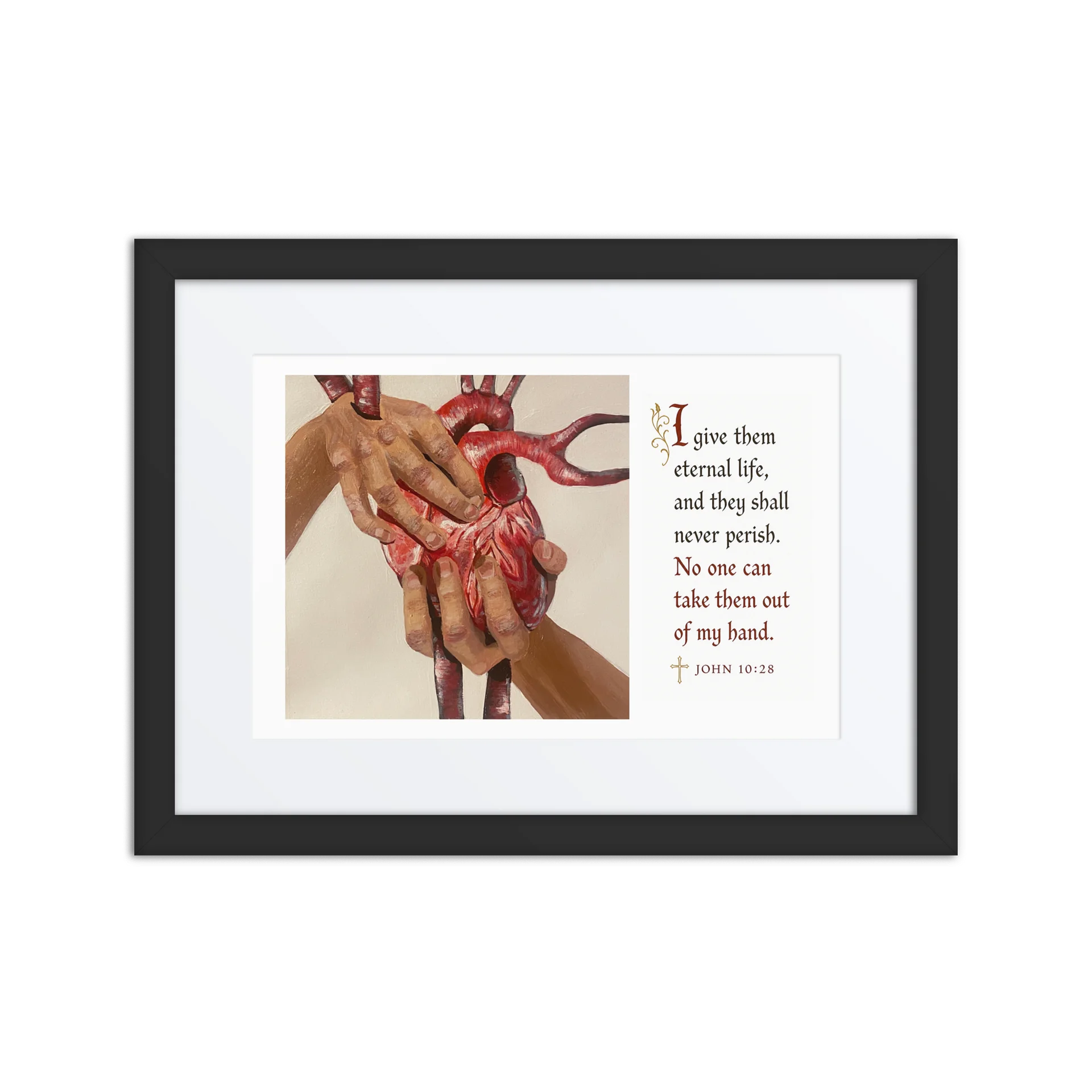 Bound to Christ Matte Paper Framed Poster product image (1)