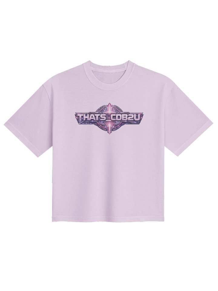 Thats CDB2U Boxy Tee - Pink Colourway product image (1)