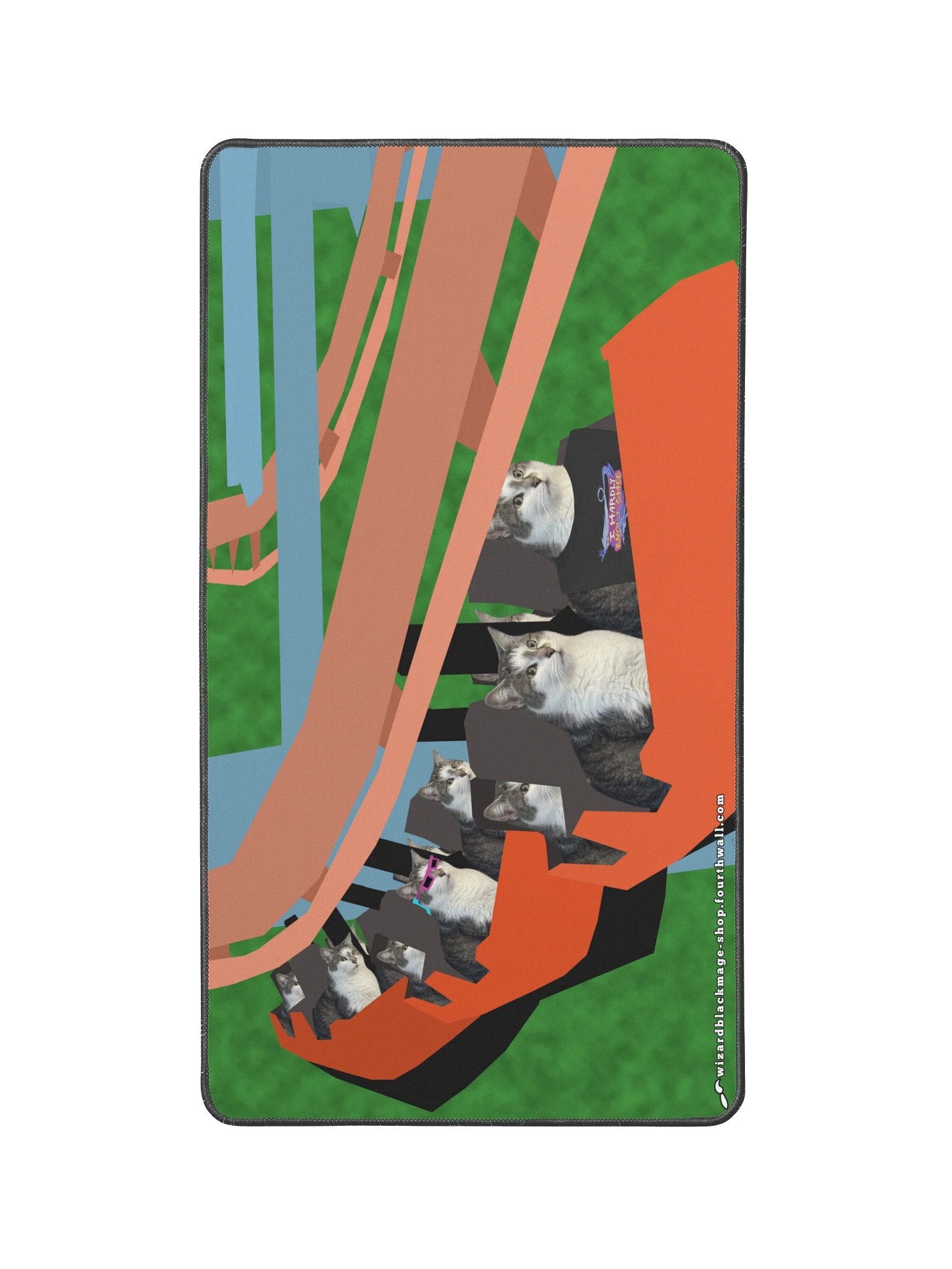 Small Cat Coaster Playmat product image (2)