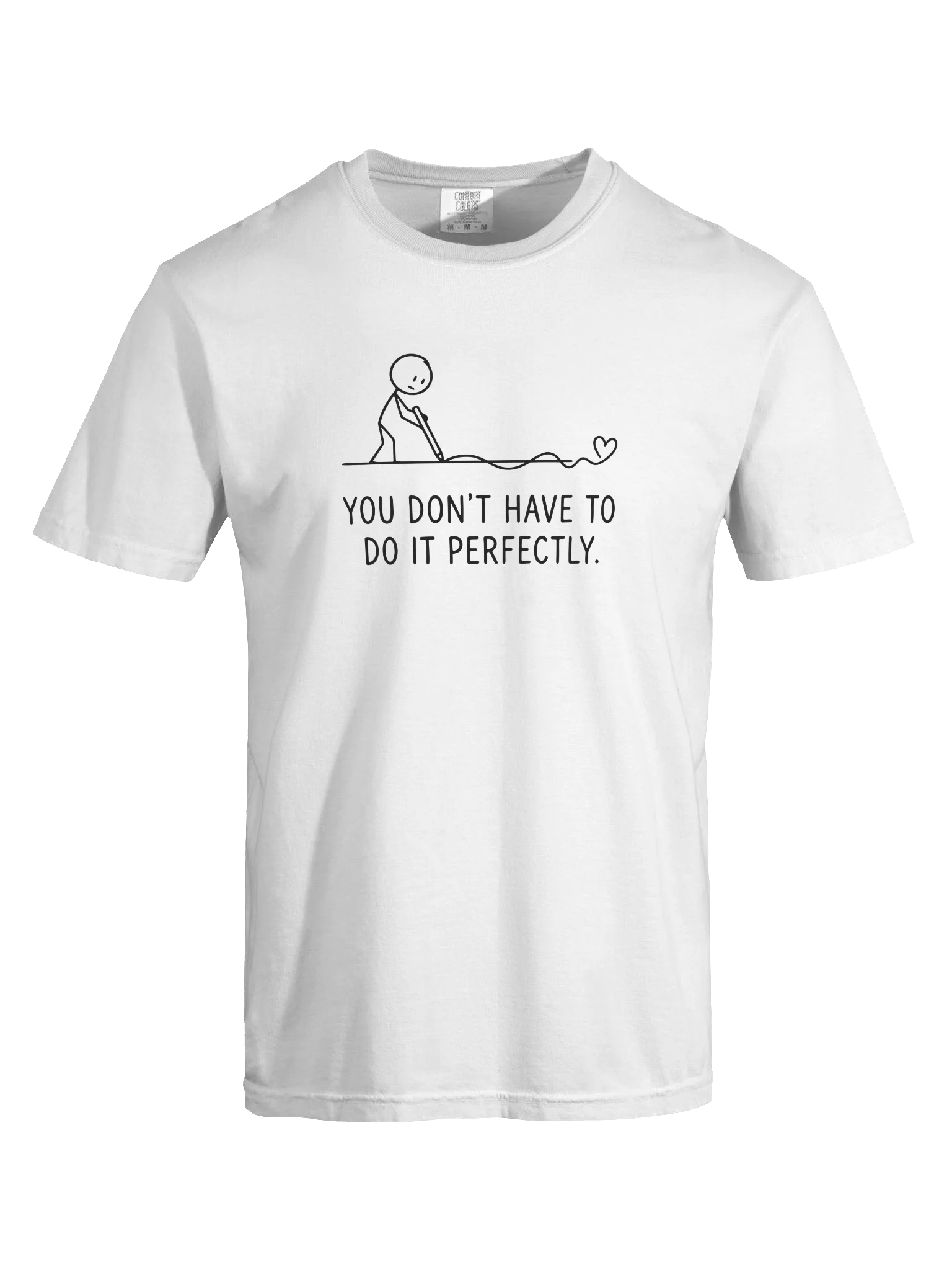 Perfectionism Anxiety Shirt – Self-Compassion Mental Health Tee product image (6)