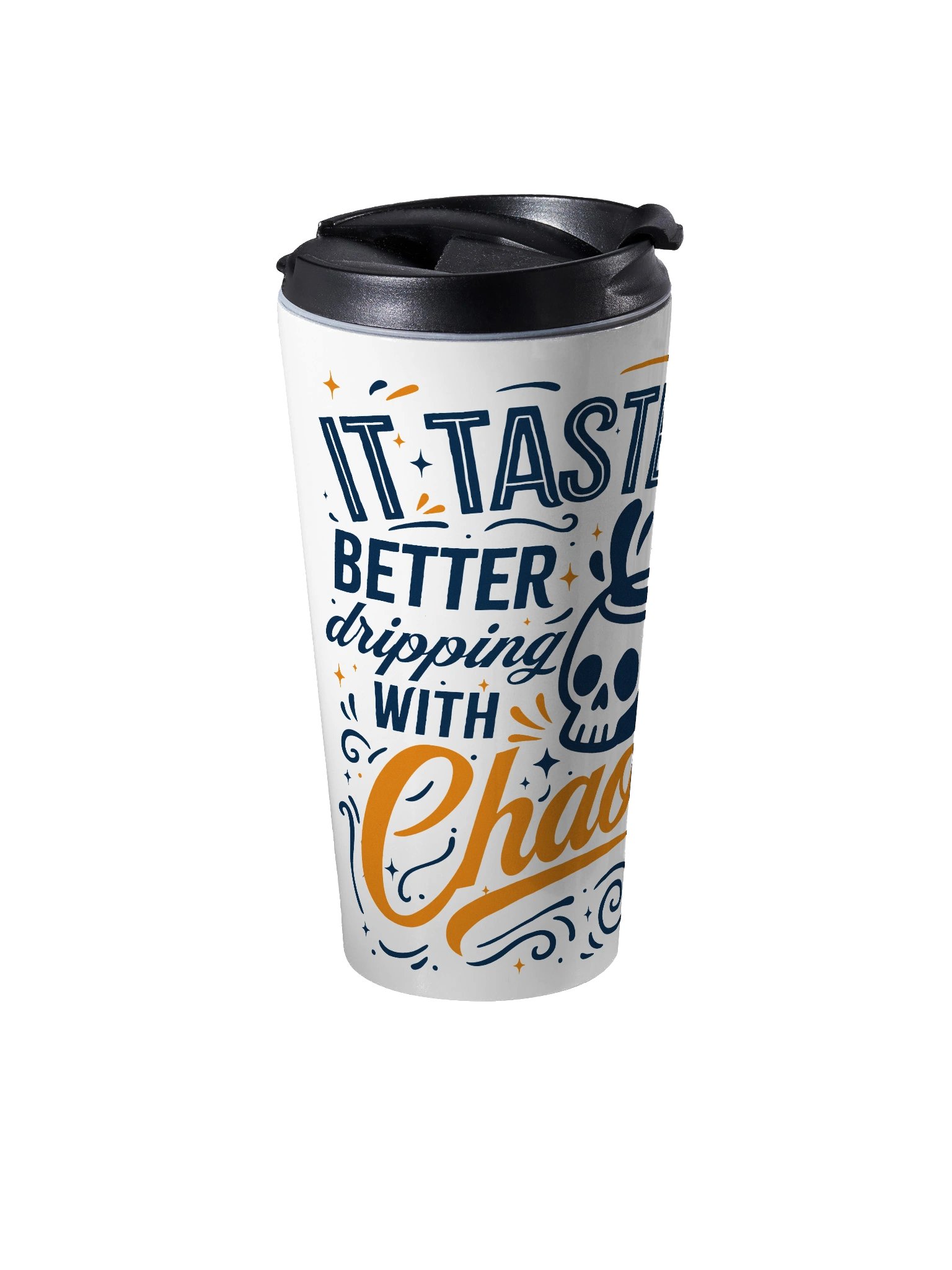 Dripping with Chaos Travel Coffee Mug product image (2)