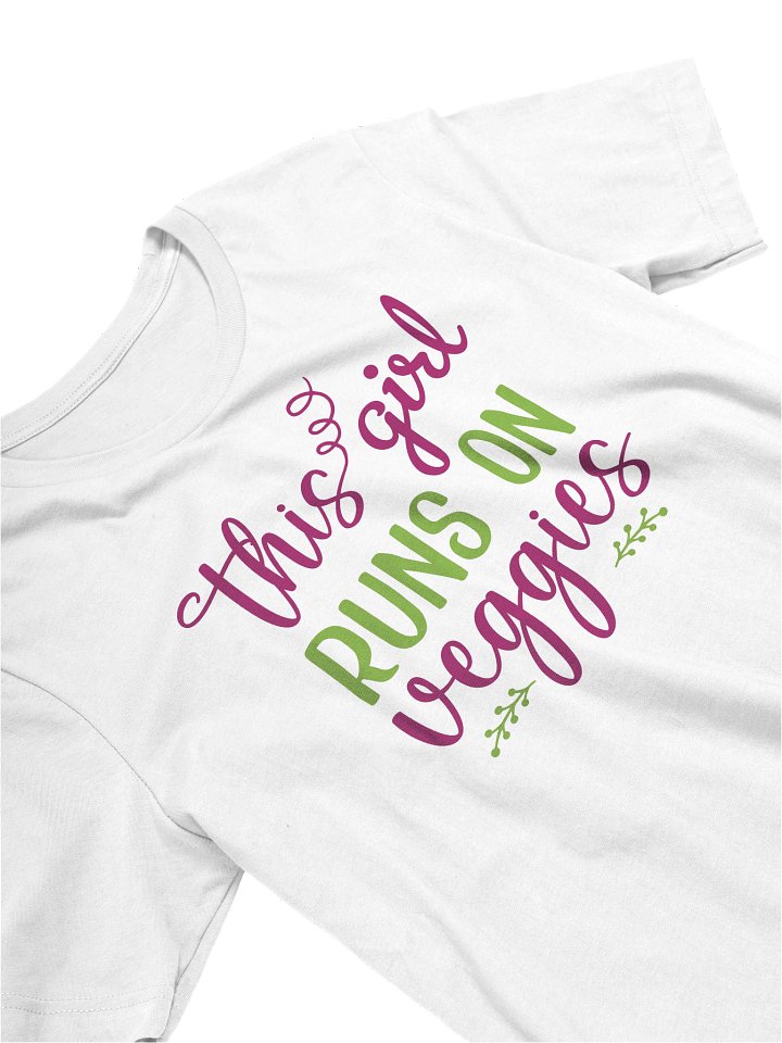 This Girl Runs on Veggies Shirt product image (1)
