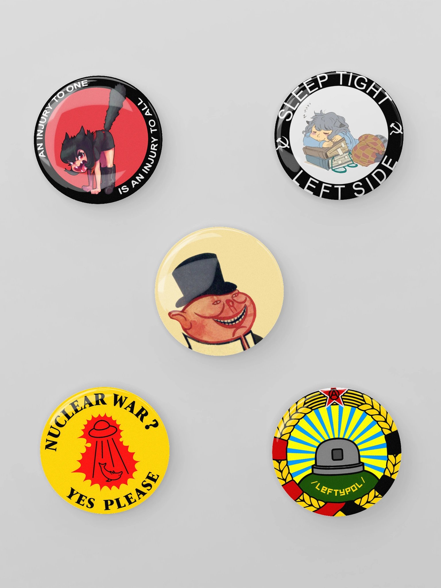 /leftypol/ Small Buttons (1.25'') product image (1)