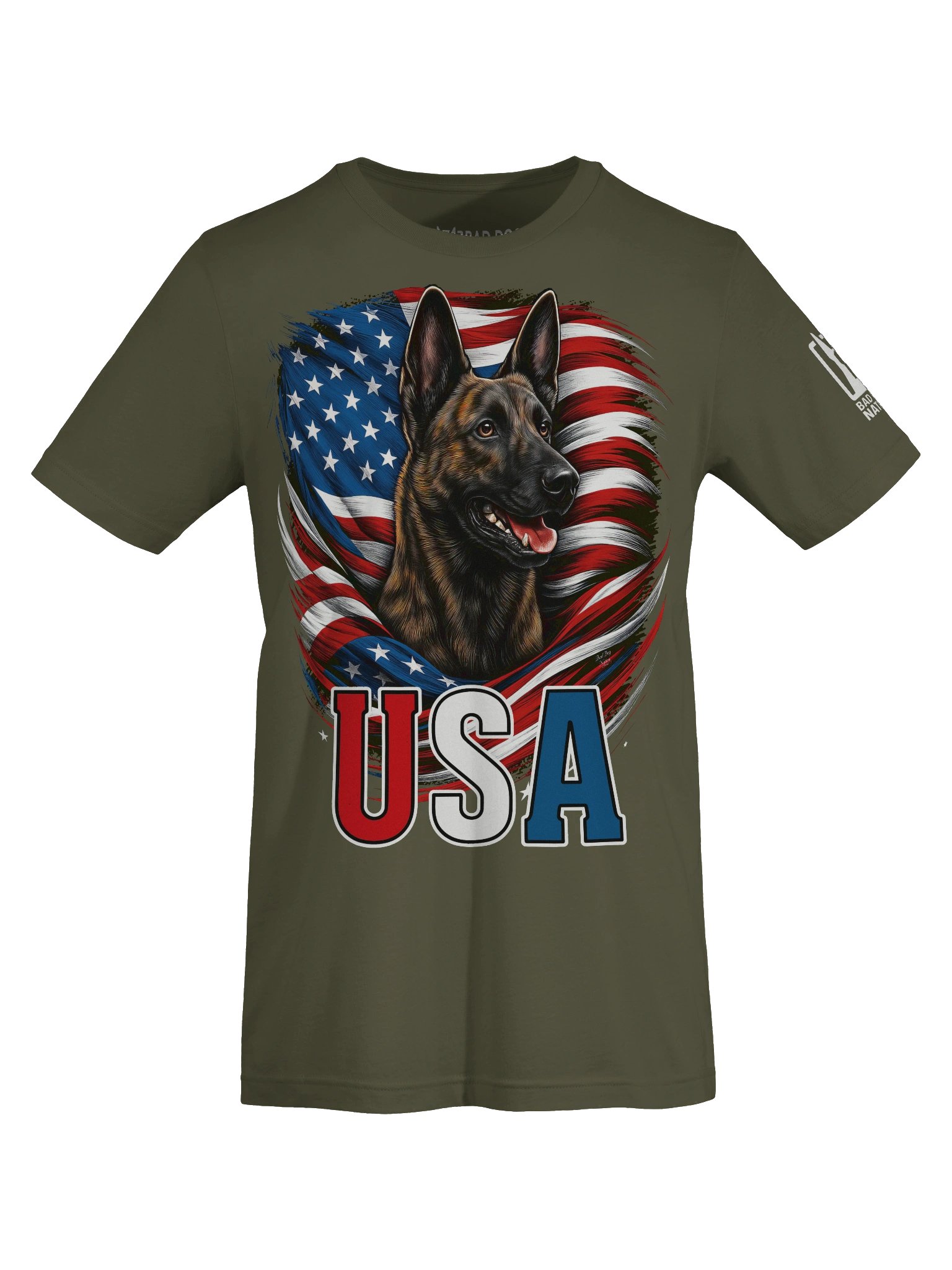 USA Dutch Shepherd - Premium Adult Unisex T-shirt product image (1)
