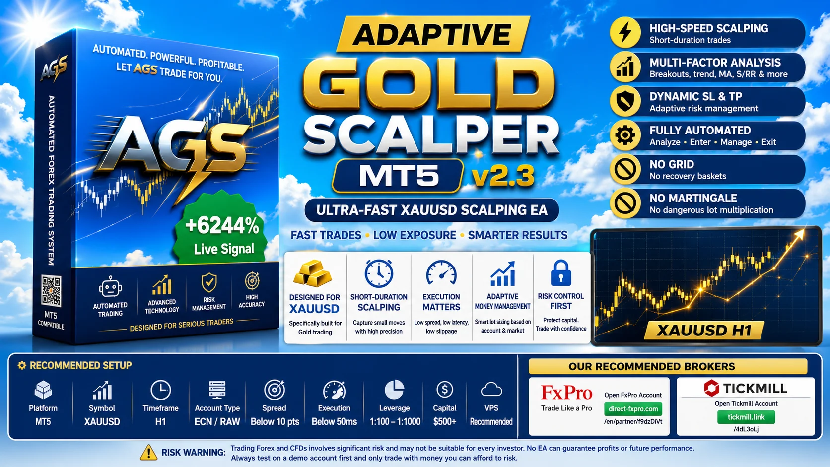 Adaptive Gold Scalper MT5 v2.3 product image (2)