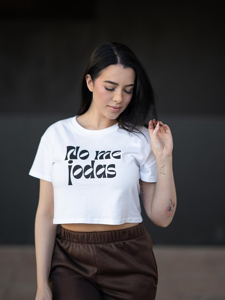 Crop top No me j_das (light) product image (1)
