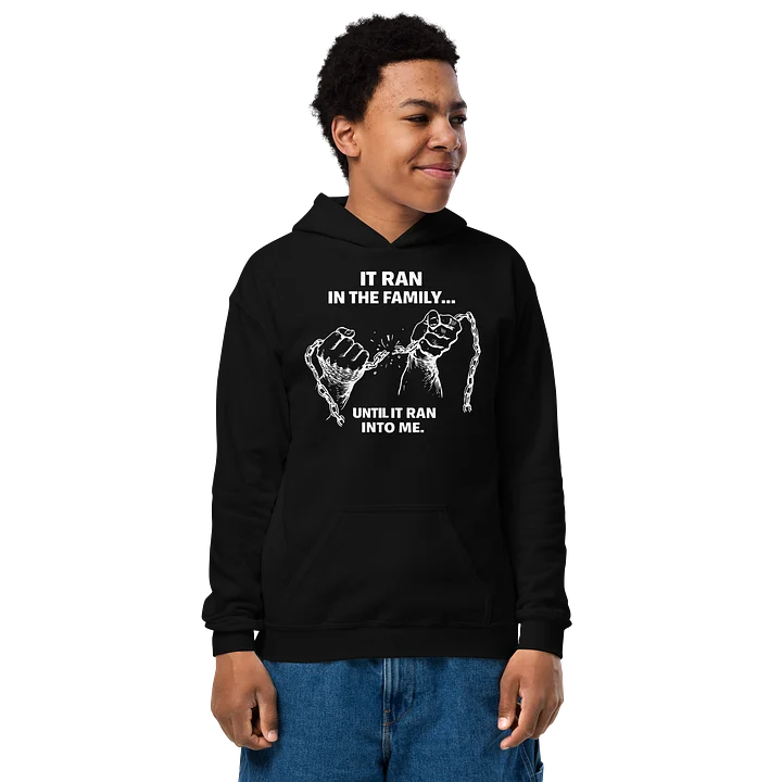 It Ran Into Me Hoodie For Kids From The Generational Shift Collection. Redefining Legacy product image (1)