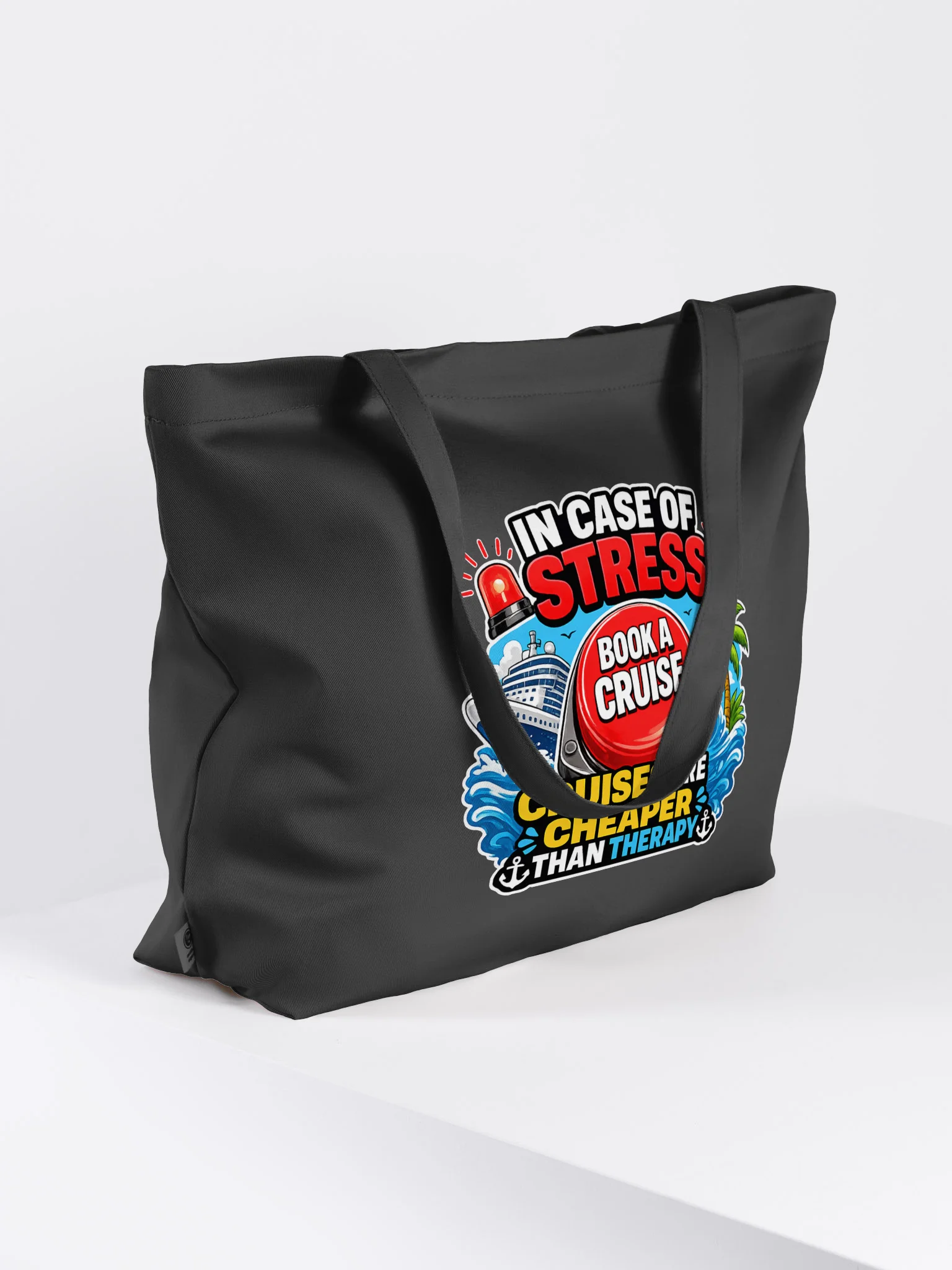 Cruises Are Cheaper Therapy Tote Bag product image (4)