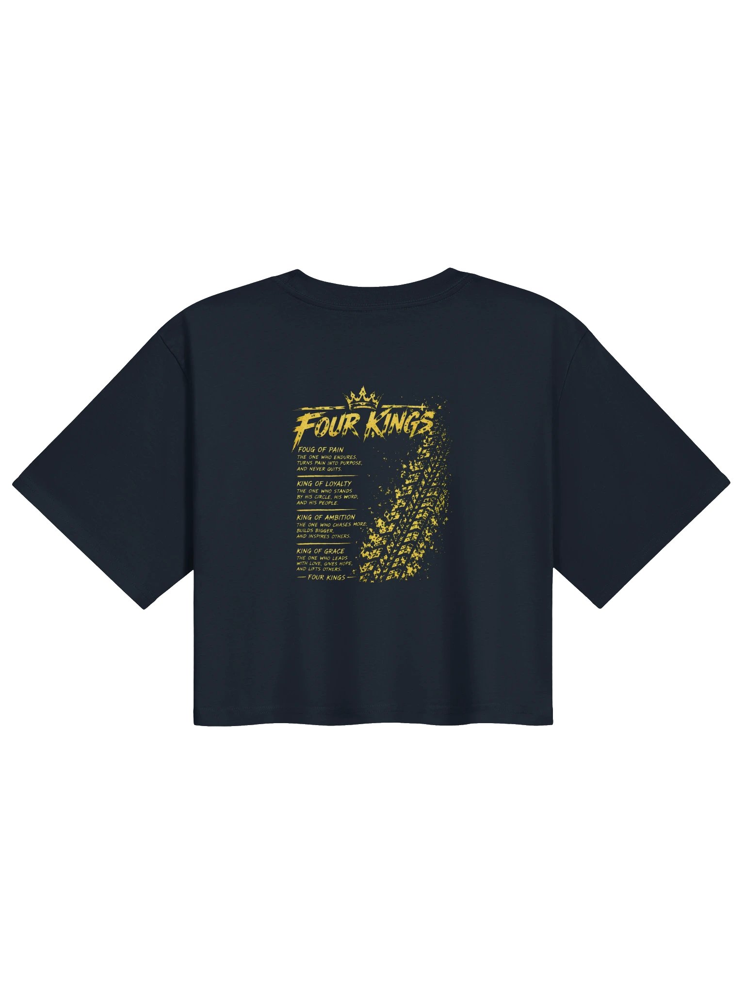 FOUR KINGS Women's Classic Crop Tee product image (3)