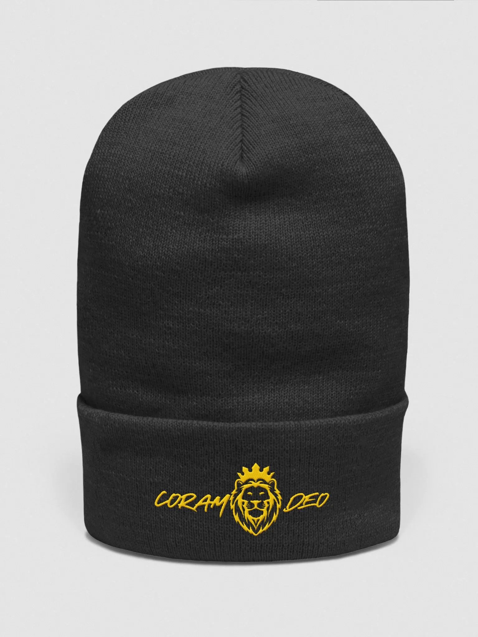 Beanie (Gold MJ Logo) product image (3)