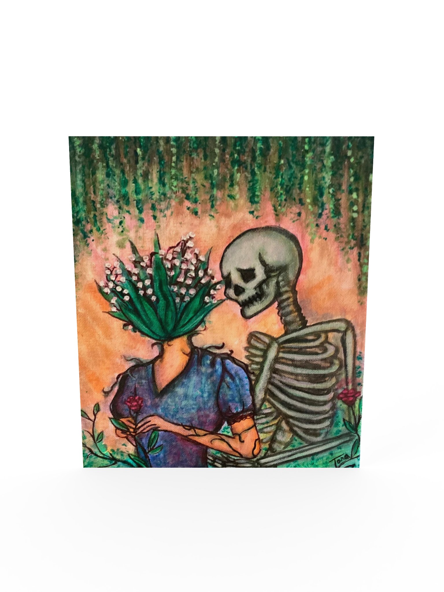 Bloom and Bone Art Poster product image (1)