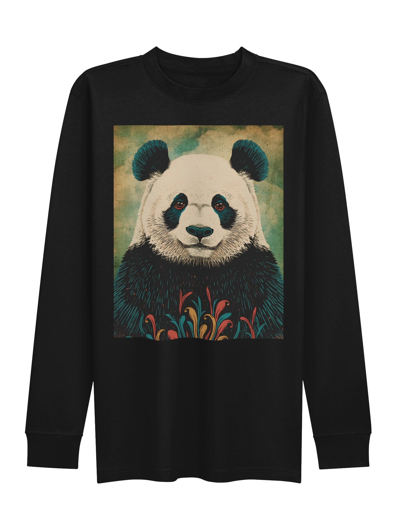 Panda Bloom Heavyweight Long Sleeve product image (3)