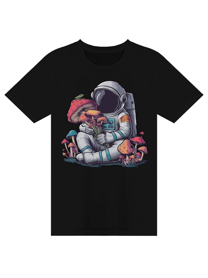 Astronaut Cottagecore Frog Aesthetic Mushroom Space Women T-shirt product image (5)
