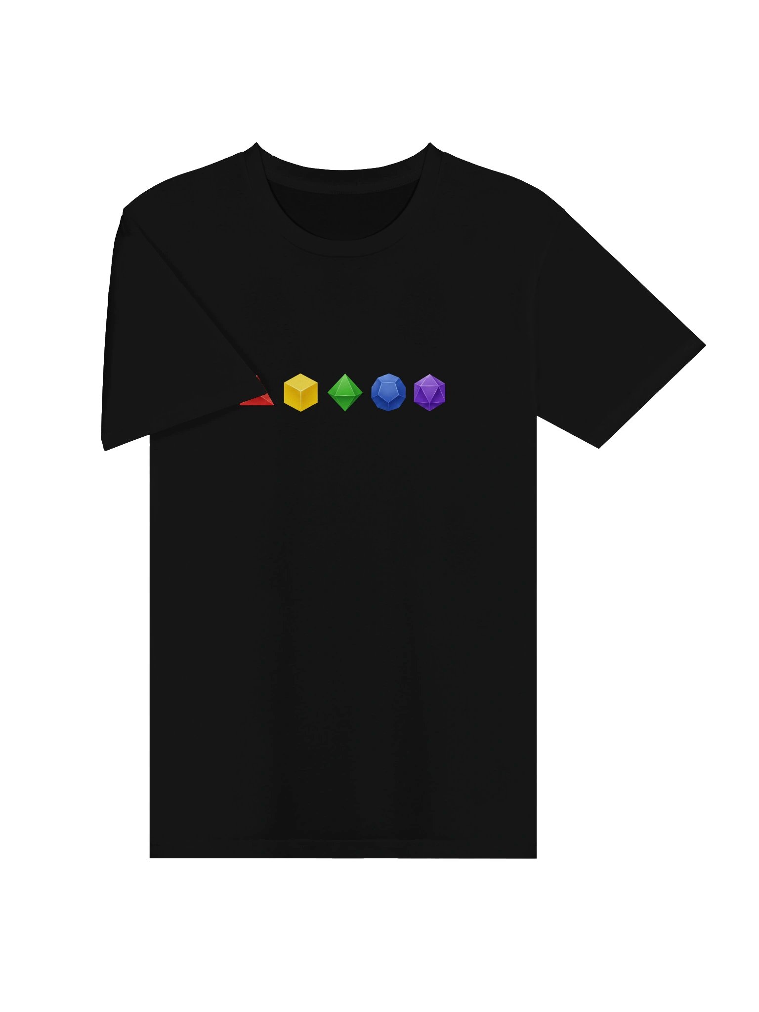 Platonic Tee (Black) product image (7)