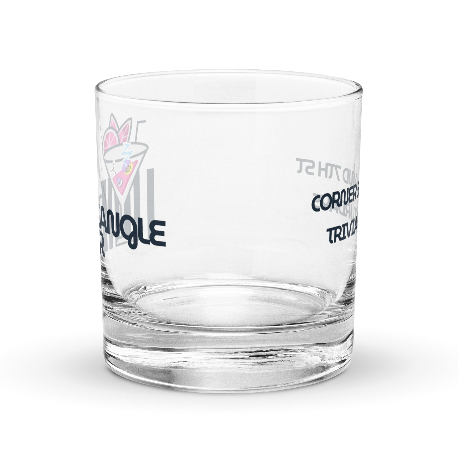 LowkeyFire TADC Triangle Bar Rocks Glass product image (2)