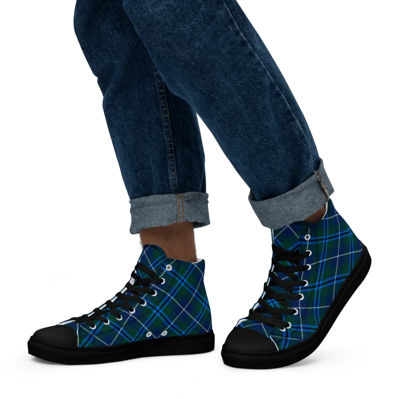 Douglas Tartan Men's High Top Shoes product image (5)