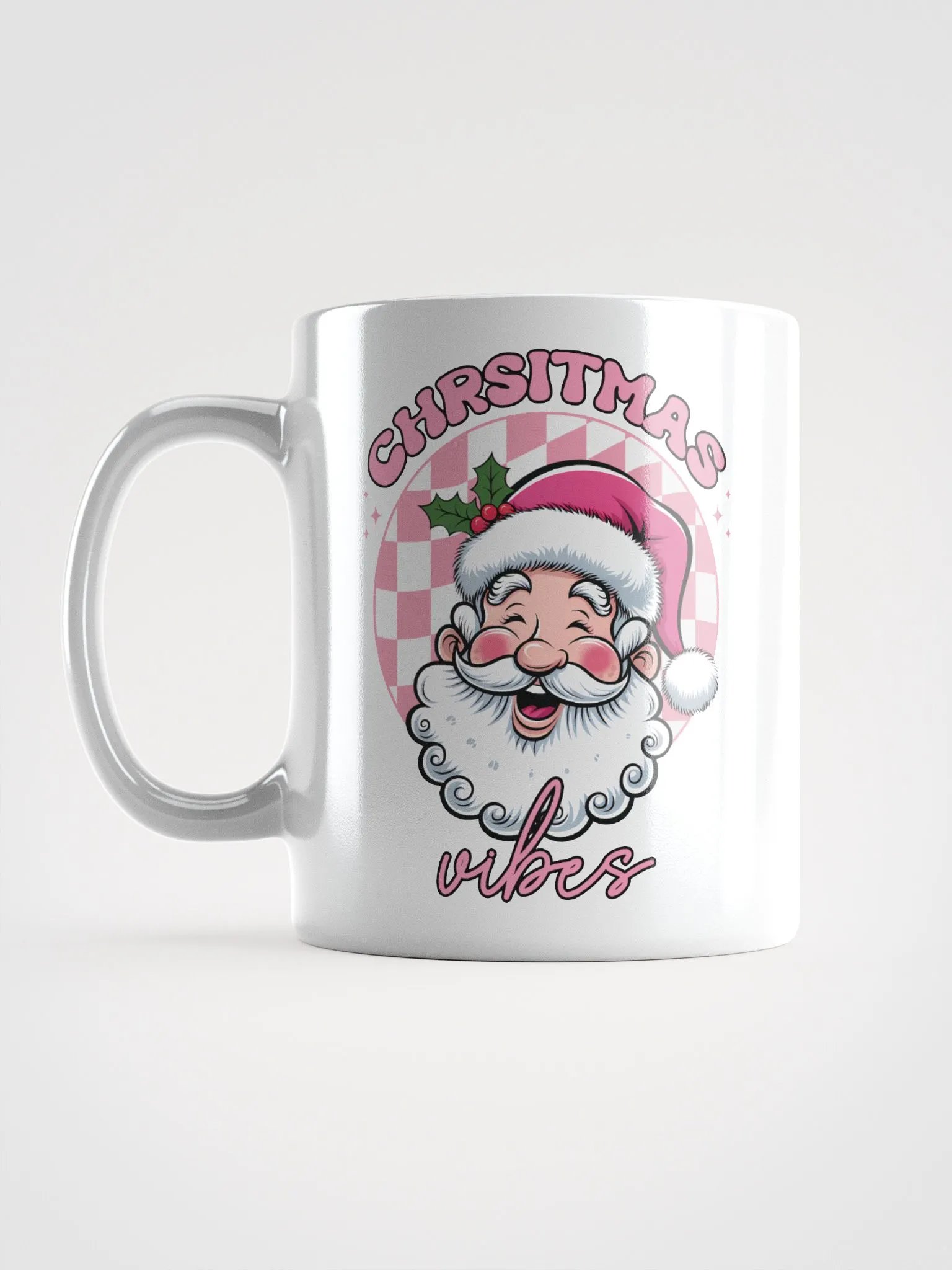 Pink Christmas Vibes Mug product image (6)