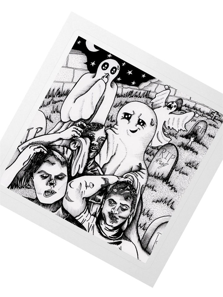 Graveyard Brawl Stickers product image (2)