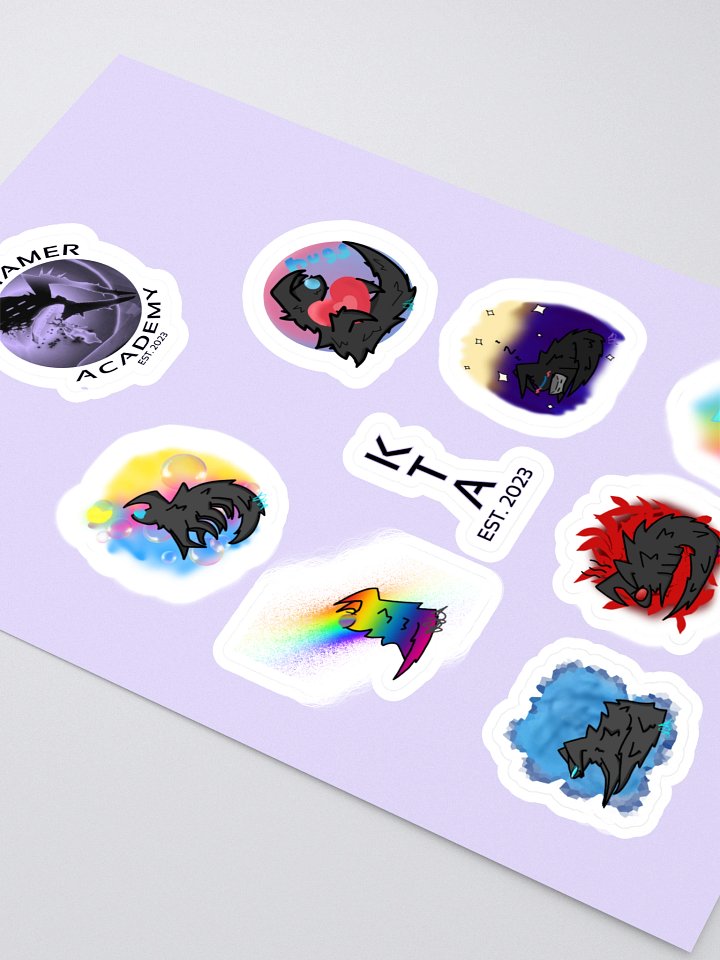 Krill Tamer Academy Emoji Sticker Sheet product image (2)