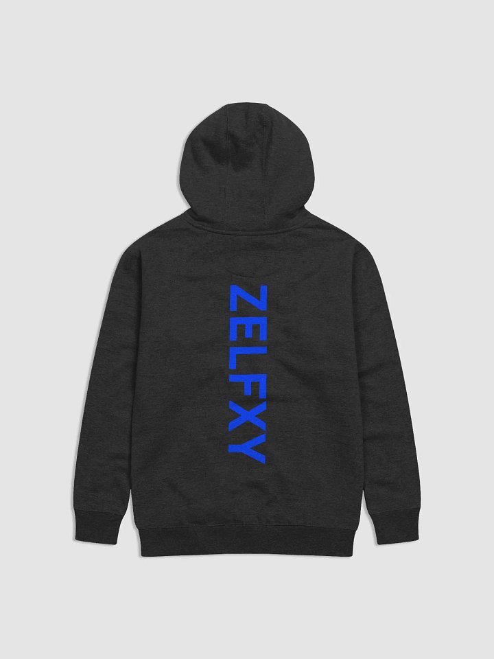 Blue Logo Hoodie - Black product image (2)