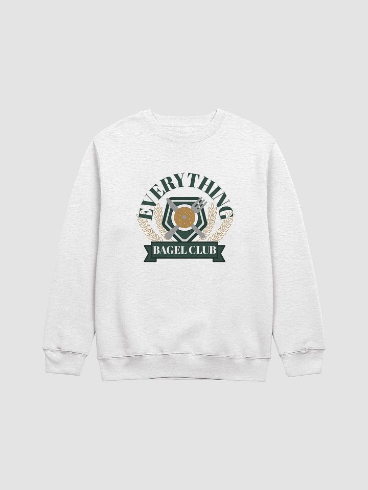 Bagel Enthusiast Club Crewneck Sweatshirt product image (2)